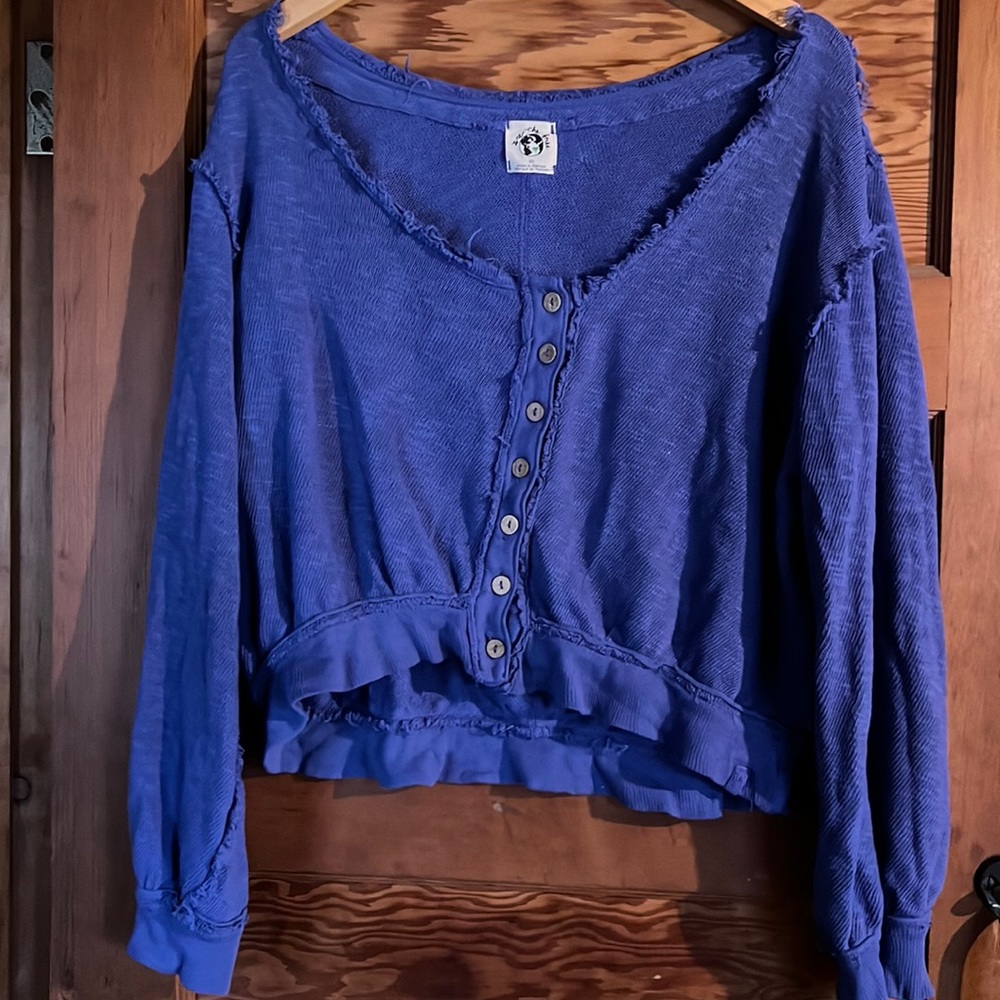 Free People Periwinkle Sweater